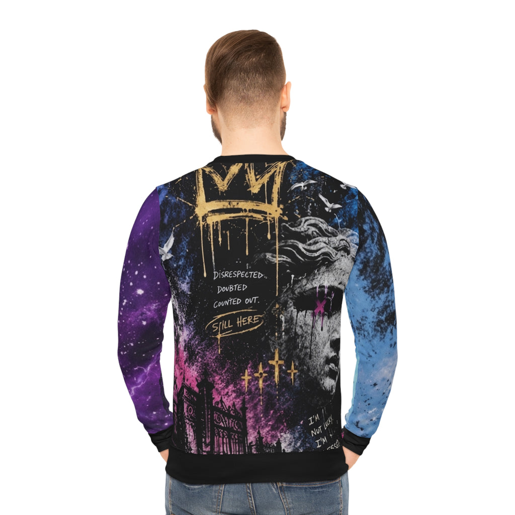 Hated But Breathing Lightweight Sweatshirt — Bold Graffiti Streetwear