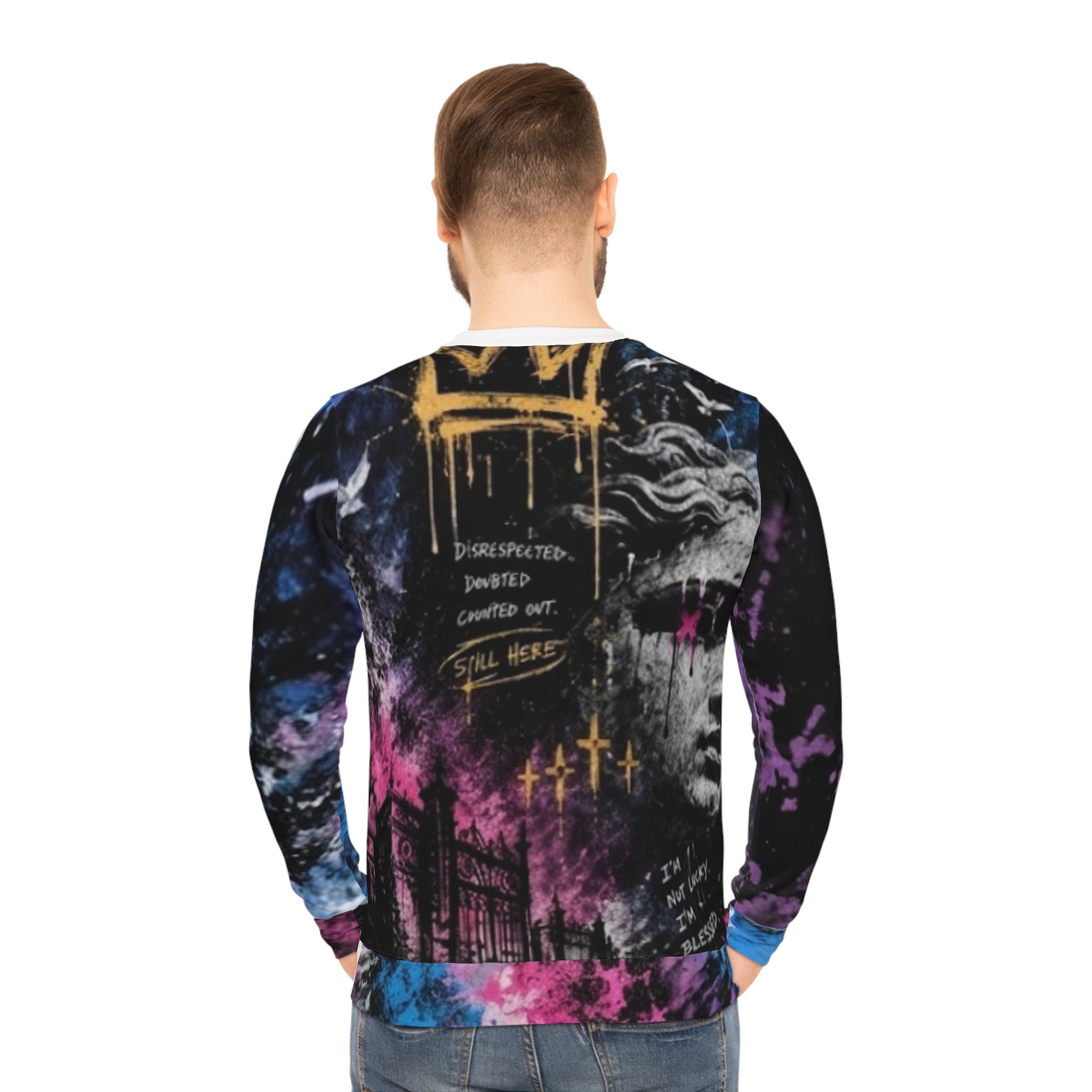 Hated But Breathing Sweatshirt | Graffiti Script Streetwear